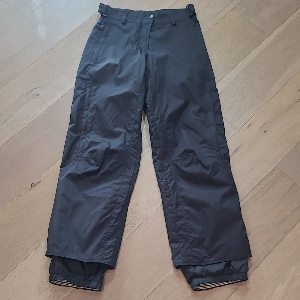 Obermeyer Snow Pants Women's sz 10 Black ALT3 Shell Ski/Snowboard Pants